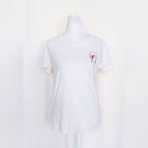 Lucky Brand Size XS Bowie Short Sleeve T Shirt White